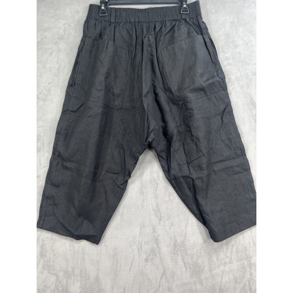 Free People Nicholas K Linen Short Black Pants Size Small - Picture 6 of 10